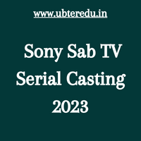 Sony Sab TV Serial Audition 2023 