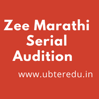 Zee Marathi Serial Audition 2023 Open Call Casting Roles 